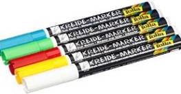 Was tun, wenn Kreidemarker nicht ab geht?